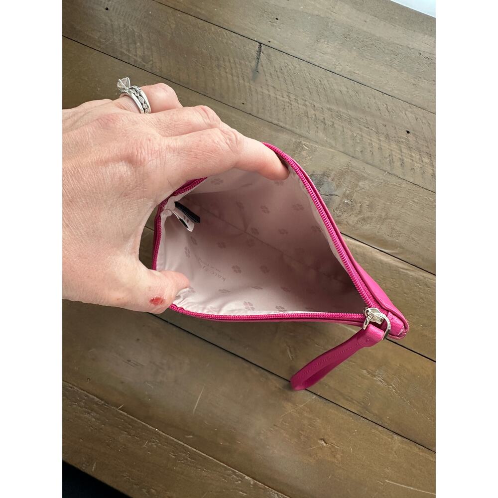 Kate Spade Keaton Wristlet Magenta Pink - Picture 4 of 5